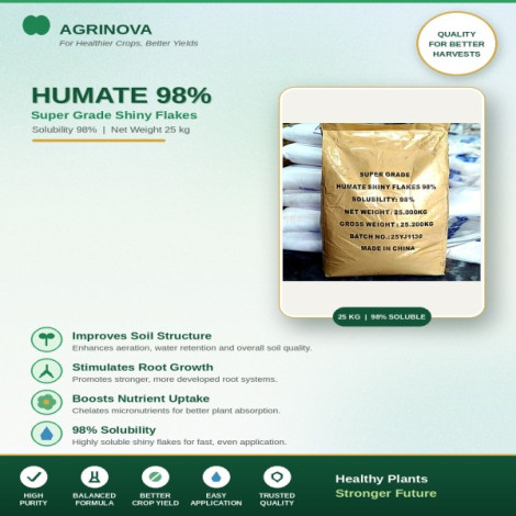 SUPER GRADE HUMATE SHINY FLAKES 98%